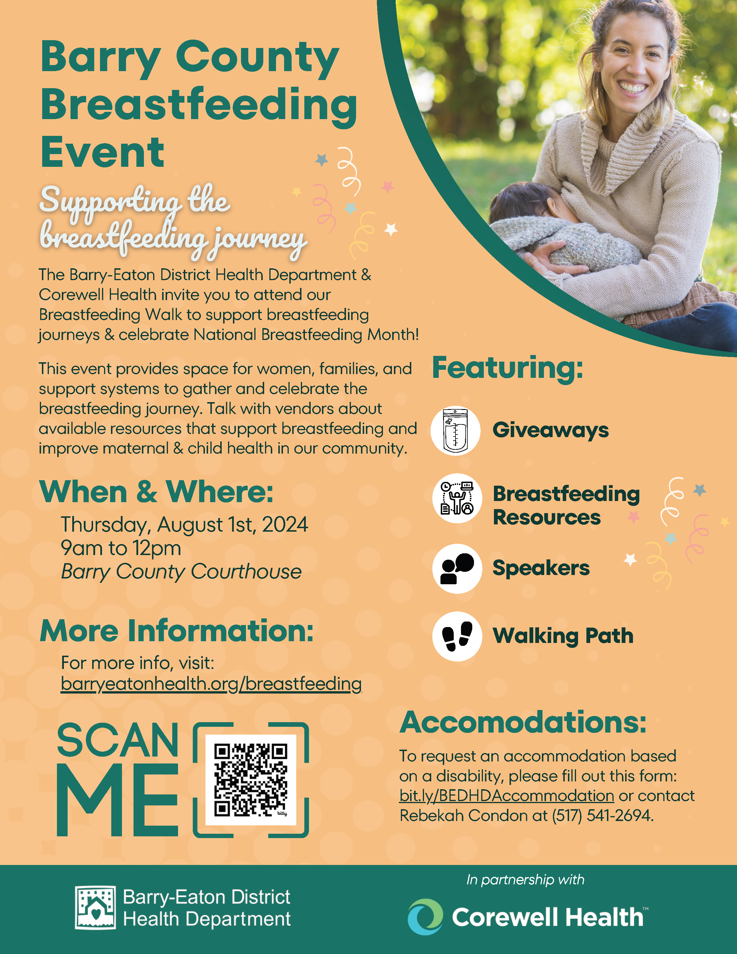 Barry County Breastfeeding Event Flyer